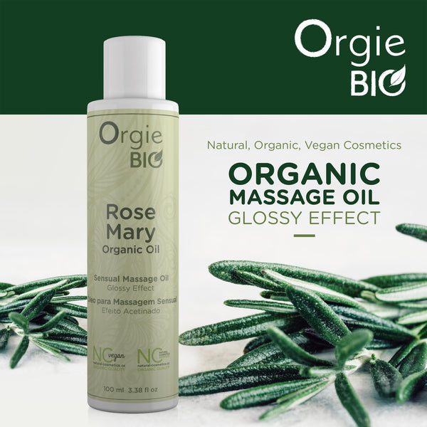 Orgie Rosemary Organic Sensual Massage Oil - 100ml - Extreme Toyz Singapore - https://extremetoyz.com.sg - Sex Toys and Lingerie Online Store - Bondage Gear / Vibrators / Electrosex Toys / Wireless Remote Control Vibes / Sexy Lingerie and Role Play / BDSM / Dungeon Furnitures / Dildos and Strap Ons / Anal and Prostate Massagers / Anal Douche and Cleaning Aide / Delay Sprays and Gels / Lubricants and more...