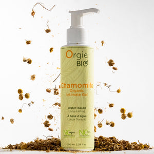 Orgie Bio Chamomile Organic Intimate Gel Water-Based Lubricant - 100ml - Extreme Toyz Singapore - https://extremetoyz.com.sg - Sex Toys and Lingerie Online Store - Bondage Gear / Vibrators / Electrosex Toys / Wireless Remote Control Vibes / Sexy Lingerie and Role Play / BDSM / Dungeon Furnitures / Dildos and Strap Ons  / Anal and Prostate Massagers / Anal Douche and Cleaning Aide / Delay Sprays and Gels / Lubricants and more...