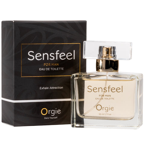 Orgie Orgie Sensfeel for Man Pheromone Perfume - 50ml  - Extreme Toyz Singapore - https://extremetoyz.com.sg - Sex Toys and Lingerie Online Store - Bondage Gear / Vibrators / Electrosex Toys / Wireless Remote Control Vibes / Sexy Lingerie and Role Play / BDSM / Dungeon Furnitures / Dildos and Strap Ons  / Anal and Prostate Massagers / Anal Douche and Cleaning Aide / Delay Sprays and Gels / Lubricants and more...