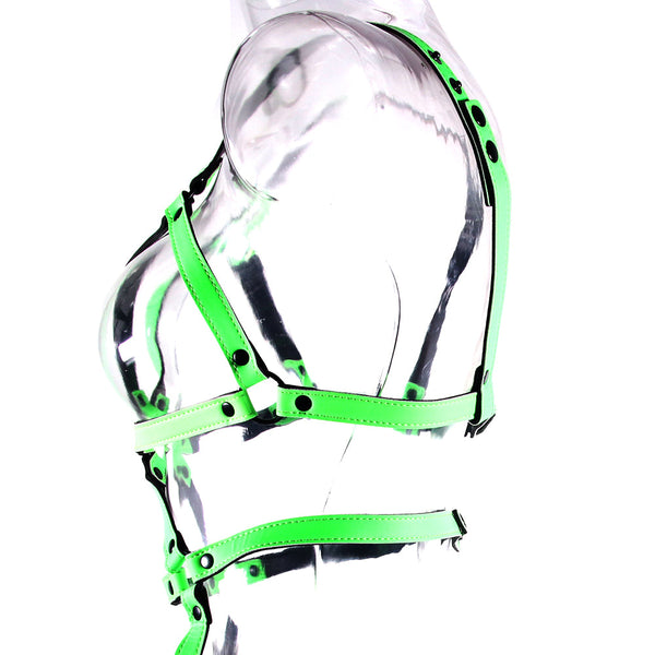 Shots America Ouch! Glow In The Dark Full Body Harness -L/XL - Extreme Toyz Singapore - https://extremetoyz.com.sg - Sex Toys and Lingerie Online Store - Bondage Gear / Vibrators / Electrosex Toys / Wireless Remote Control Vibes / Sexy Lingerie and Role Play / BDSM / Dungeon Furnitures / Dildos and Strap Ons &nbsp;/ Anal and Prostate Massagers / Anal Douche and Cleaning Aide / Delay Sprays and Gels / Lubricants and more... 