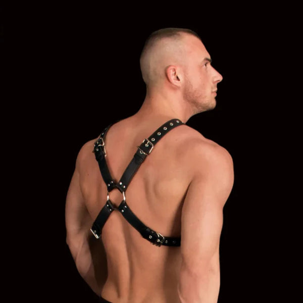 Ouch! Adonis High Halter Chest Harness