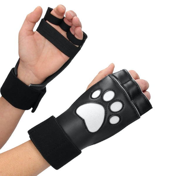 Shots America Ouch! Puppy Play Puppy Paw Gloves - Extreme Toyz Singapore - https://extremetoyz.com.sg - Sex Toys and Lingerie Online Store - Bondage Gear / Vibrators / Electrosex Toys / Wireless Remote Control Vibes / Sexy Lingerie and Role Play / BDSM / Dungeon Furnitures / Dildos and Strap Ons  / Anal and Prostate Massagers / Anal Douche and Cleaning Aide / Delay Sprays and Gels / Lubricants and more...