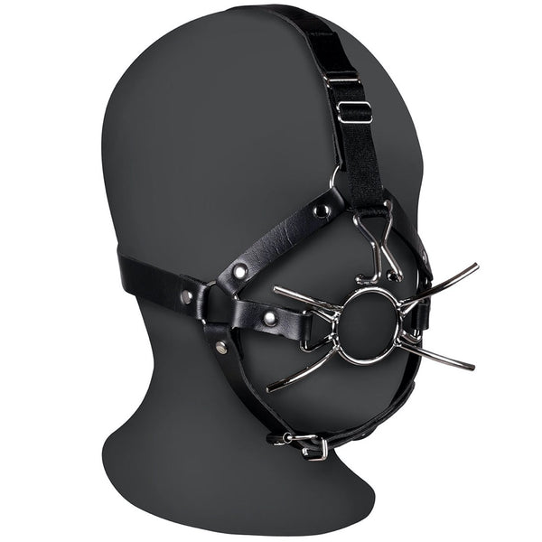 Shots America Ouch! Xtreme Head Harness with Spider Gag and Nose Hooks - Extreme Toyz Singapore - https://extremetoyz.com.sg - Sex Toys and Lingerie Online Store - Bondage Gear / Vibrators / Electrosex Toys / Wireless Remote Control Vibes / Sexy Lingerie and Role Play / BDSM / Dungeon Furnitures / Dildos and Strap Ons  / Anal and Prostate Massagers / Anal Douche and Cleaning Aide / Delay Sprays and Gels / Lubricants and more...