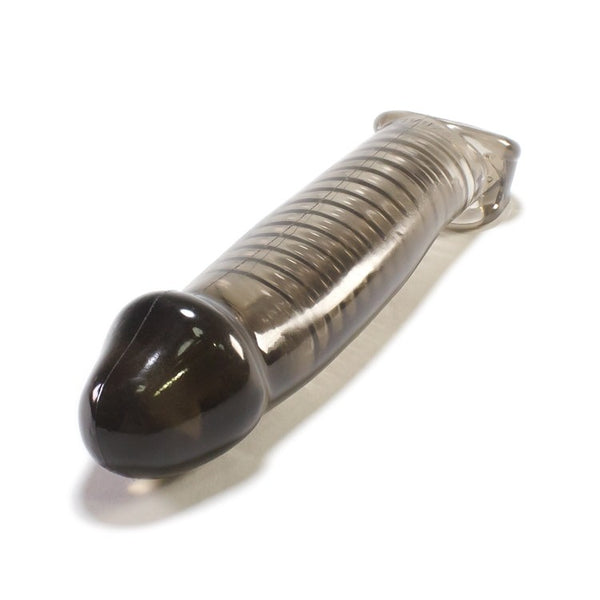 OXBALLS MUSCLE Original Smooth Cocksheath With Adjustable Fit - Smoke - Extreme Toyz Singapore - https://extremetoyz.com.sg - Sex Toys and Lingerie Online Store - Bondage Gear / Vibrators / Electrosex Toys / Wireless Remote Control Vibes / Sexy Lingerie and Role Play / BDSM / Dungeon Furnitures / Dildos and Strap Ons &nbsp;/ Anal and Prostate Massagers / Anal Douche and Cleaning Aide / Delay Sprays and Gels / Lubricants and more...