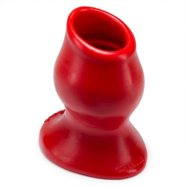 OXBALLS PIGHOLE-5 XXL Liquid Platinum Silicone Fuckable Butt Plug - Red - Extreme Toyz Singapore - https://extremetoyz.com.sg - Sex Toys and Lingerie Online Store - Bondage Gear / Vibrators / Electrosex Toys / Wireless Remote Control Vibes / Sexy Lingerie and Role Play / BDSM / Dungeon Furnitures / Dildos and Strap Ons &nbsp;/ Anal and Prostate Massagers / Anal Douche and Cleaning Aide / Delay Sprays and Gels / Lubricants and more...