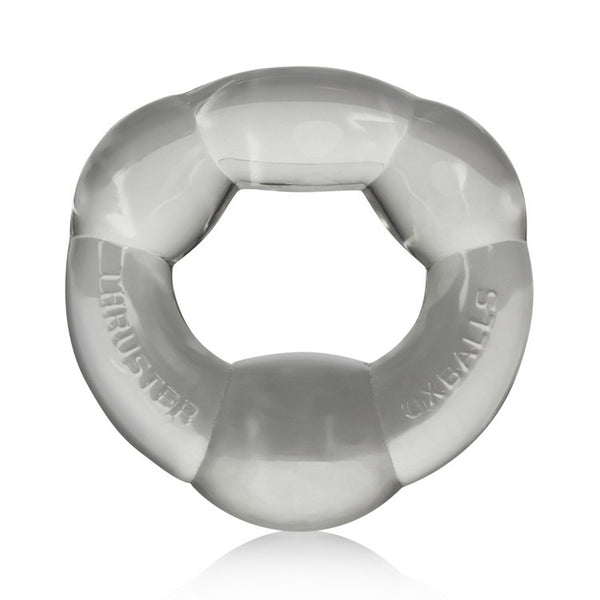 OXBALLS THRUSTER Max-Size Tri-Humped Cockring - Clear - Extreme Toyz Singapore - https://extremetoyz.com.sg - Sex Toys and Lingerie Online Store - Bondage Gear / Vibrators / Electrosex Toys / Wireless Remote Control Vibes / Sexy Lingerie and Role Play / BDSM / Dungeon Furnitures / Dildos and Strap Ons &nbsp;/ Anal and Prostate Massagers / Anal Douche and Cleaning Aide / Delay Sprays and Gels / Lubricants and more...