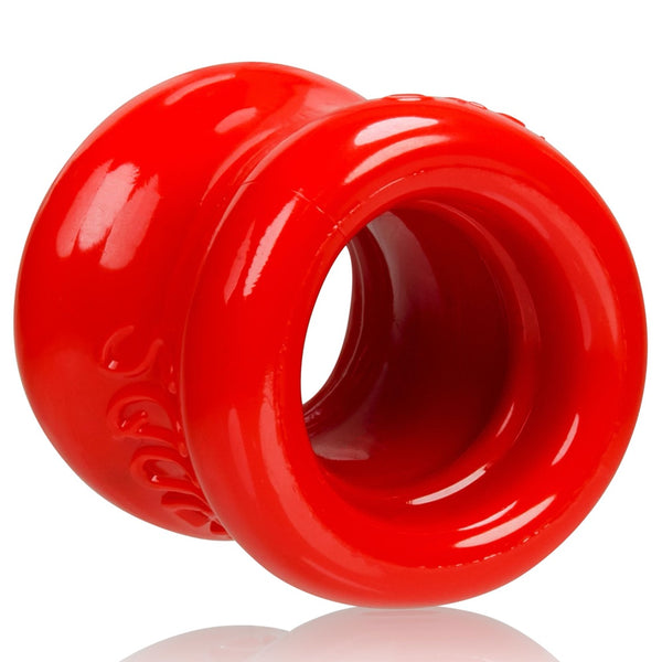 OXBALLS SQUEEZE Ball Stretcher - Red - Extreme Toyz Singapore - https://extremetoyz.com.sg - Sex Toys and Lingerie Online Store - Bondage Gear / Vibrators / Electrosex Toys / Wireless Remote Control Vibes / Sexy Lingerie and Role Play / BDSM / Dungeon Furnitures / Dildos and Strap Ons &nbsp;/ Anal and Prostate Massagers / Anal Douche and Cleaning Aide / Delay Sprays and Gels / Lubricants and more...