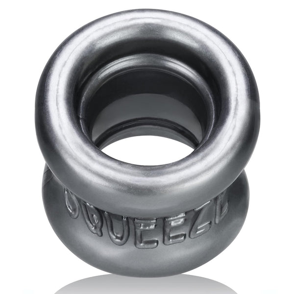 OXBALLS SQUEEZE Soft-Grip Ball Stretcher - Steel - Extreme Toyz Singapore - https://extremetoyz.com.sg - Sex Toys and Lingerie Online Store - Bondage Gear / Vibrators / Electrosex Toys / Wireless Remote Control Vibes / Sexy Lingerie and Role Play / BDSM / Dungeon Furnitures / Dildos and Strap Ons &nbsp;/ Anal and Prostate Massagers / Anal Douche and Cleaning Aide / Delay Sprays and Gels / Lubricants and more...