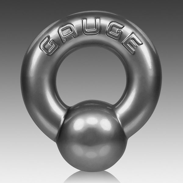 OXBALLS GAUGE Super Flex Cockring - Steel - Extreme Toyz Singapore - https://extremetoyz.com.sg - Sex Toys and Lingerie Online Store - Bondage Gear / Vibrators / Electrosex Toys / Wireless Remote Control Vibes / Sexy Lingerie and Role Play / BDSM / Dungeon Furnitures / Dildos and Strap Ons &nbsp;/ Anal and Prostate Massagers / Anal Douche and Cleaning Aide / Delay Sprays and Gels / Lubricants and more...