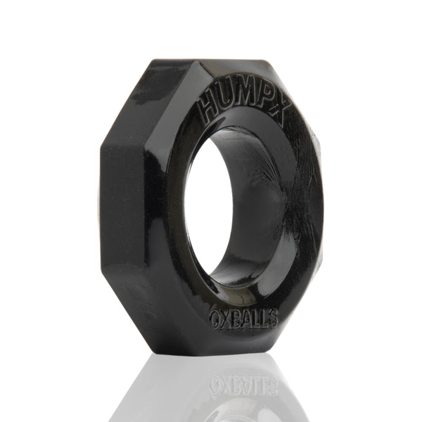 OXBALLS UMPX Bigger Hex-Nut Cockring - Black - Extreme Toyz Singapore - https://extremetoyz.com.sg - Sex Toys and Lingerie Online Store - Bondage Gear / Vibrators / Electrosex Toys / Wireless Remote Control Vibes / Sexy Lingerie and Role Play / BDSM / Dungeon Furnitures / Dildos and Strap Ons &nbsp;/ Anal and Prostate Massagers / Anal Douche and Cleaning Aide / Delay Sprays and Gels / Lubricants and more...