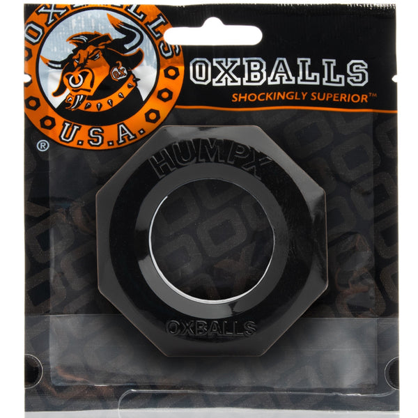 OXBALLS UMPX Bigger Hex-Nut Cockring - Black - Extreme Toyz Singapore - https://extremetoyz.com.sg - Sex Toys and Lingerie Online Store - Bondage Gear / Vibrators / Electrosex Toys / Wireless Remote Control Vibes / Sexy Lingerie and Role Play / BDSM / Dungeon Furnitures / Dildos and Strap Ons &nbsp;/ Anal and Prostate Massagers / Anal Douche and Cleaning Aide / Delay Sprays and Gels / Lubricants and more...