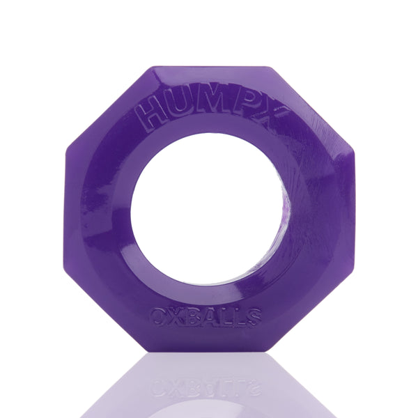 OXBALLS HUMPX Bigger Hex-Nut Cockring - Eggplant - Extreme Toyz Singapore - https://extremetoyz.com.sg - Sex Toys and Lingerie Online Store - Bondage Gear / Vibrators / Electrosex Toys / Wireless Remote Control Vibes / Sexy Lingerie and Role Play / BDSM / Dungeon Furnitures / Dildos and Strap Ons &nbsp;/ Anal and Prostate Massagers / Anal Douche and Cleaning Aide / Delay Sprays and Gels / Lubricants and more...