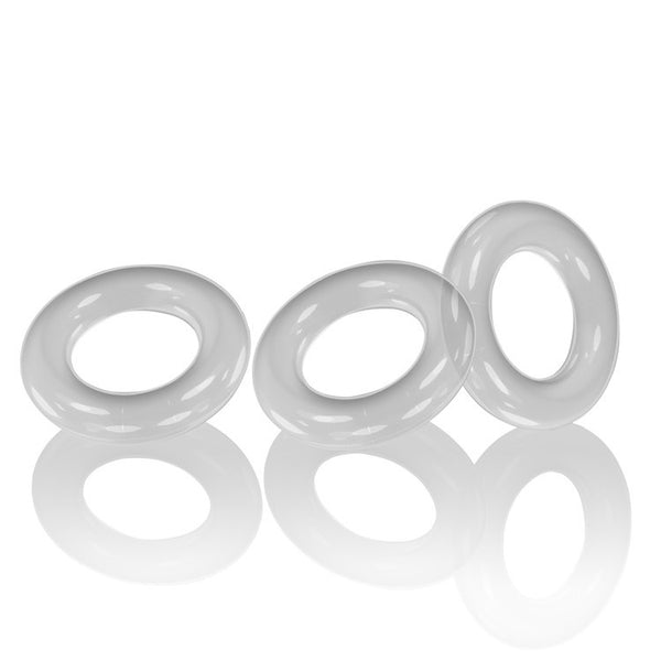 OXBALLS WILLY RINGS 3-Pack Cockrings - Clear - Extreme Toyz Singapore - https://extremetoyz.com.sg - Sex Toys and Lingerie Online Store - Bondage Gear / Vibrators / Electrosex Toys / Wireless Remote Control Vibes / Sexy Lingerie and Role Play / BDSM / Dungeon Furnitures / Dildos and Strap Ons &nbsp;/ Anal and Prostate Massagers / Anal Douche and Cleaning Aide / Delay Sprays and Gels / Lubricants and more...