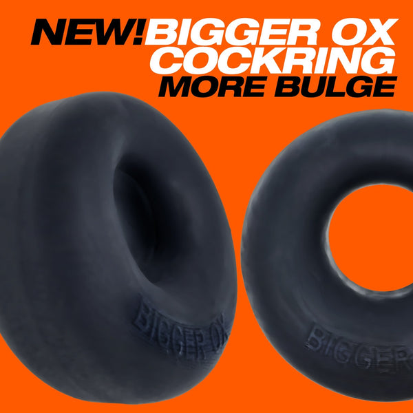 OXBALLS BIGGER OX Super Mega Stretch Silicone Cock Ring - Black Ice - Extreme Toyz Singapore - https://extremetoyz.com.sg - Sex Toys and Lingerie Online Store - Bondage Gear / Vibrators / Electrosex Toys / Wireless Remote Control Vibes / Sexy Lingerie and Role Play / BDSM / Dungeon Furnitures / Dildos and Strap Ons &nbsp;/ Anal and Prostate Massagers / Anal Douche and Cleaning Aide / Delay Sprays and Gels / Lubricants and more...