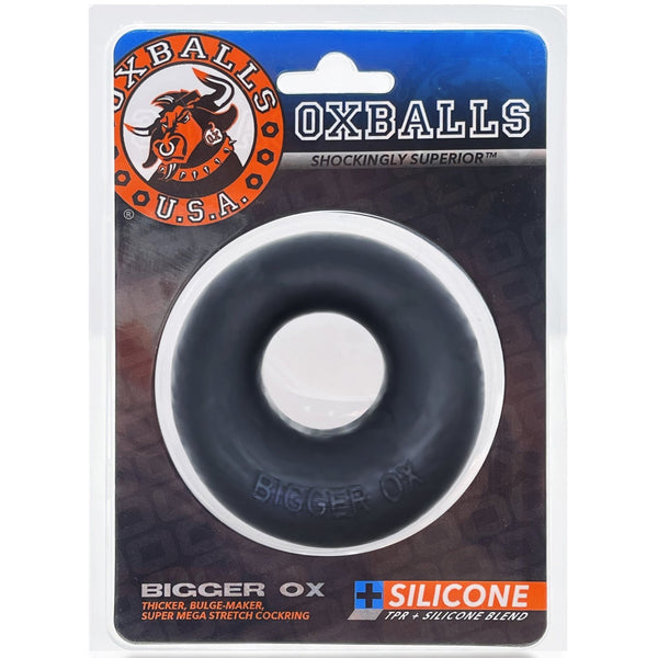 OXBALLS BIGGER OX Super Mega Stretch Silicone Cock Ring - Black Ice - Extreme Toyz Singapore - https://extremetoyz.com.sg - Sex Toys and Lingerie Online Store - Bondage Gear / Vibrators / Electrosex Toys / Wireless Remote Control Vibes / Sexy Lingerie and Role Play / BDSM / Dungeon Furnitures / Dildos and Strap Ons &nbsp;/ Anal and Prostate Massagers / Anal Douche and Cleaning Aide / Delay Sprays and Gels / Lubricants and more...