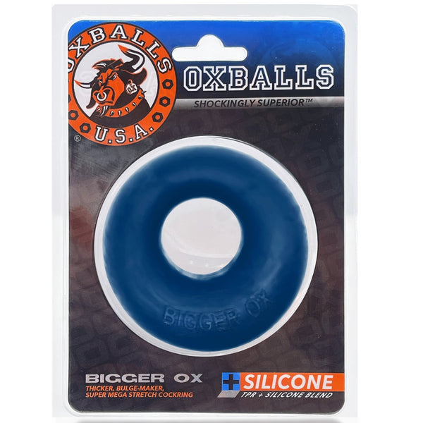 OXBALLS BIGGER OX Super Mega Stretch Silicone Cock Ring - Space Blue Ice - Extreme Toyz Singapore - https://extremetoyz.com.sg - Sex Toys and Lingerie Online Store - Bondage Gear / Vibrators / Electrosex Toys / Wireless Remote Control Vibes / Sexy Lingerie and Role Play / BDSM / Dungeon Furnitures / Dildos and Strap Ons &nbsp;/ Anal and Prostate Massagers / Anal Douche and Cleaning Aide / Delay Sprays and Gels / Lubricants and more...