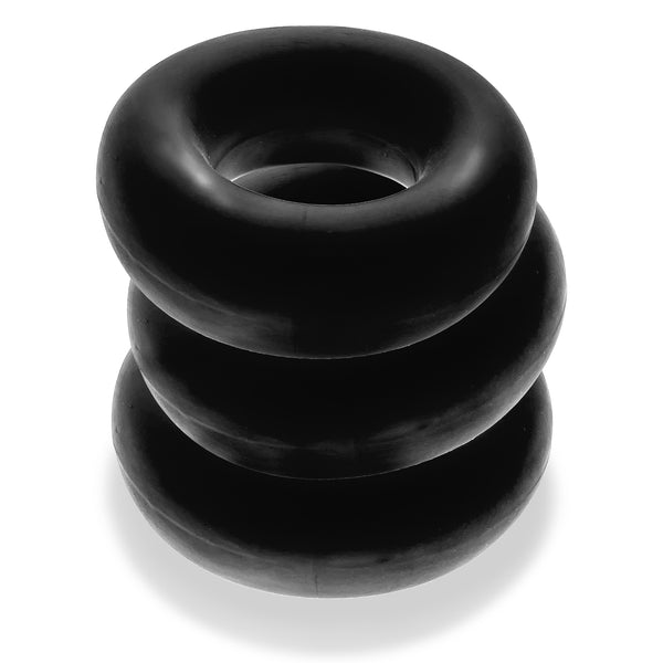 OXBALLS FAT WILLY RINGS 3-Pack Cockrings - Black - Extreme Toyz Singapore - https://extremetoyz.com.sg - Sex Toys and Lingerie Online Store - Bondage Gear / Vibrators / Electrosex Toys / Wireless Remote Control Vibes / Sexy Lingerie and Role Play / BDSM / Dungeon Furnitures / Dildos and Strap Ons &nbsp;/ Anal and Prostate Massagers / Anal Douche and Cleaning Aide / Delay Sprays and Gels / Lubricants and more...