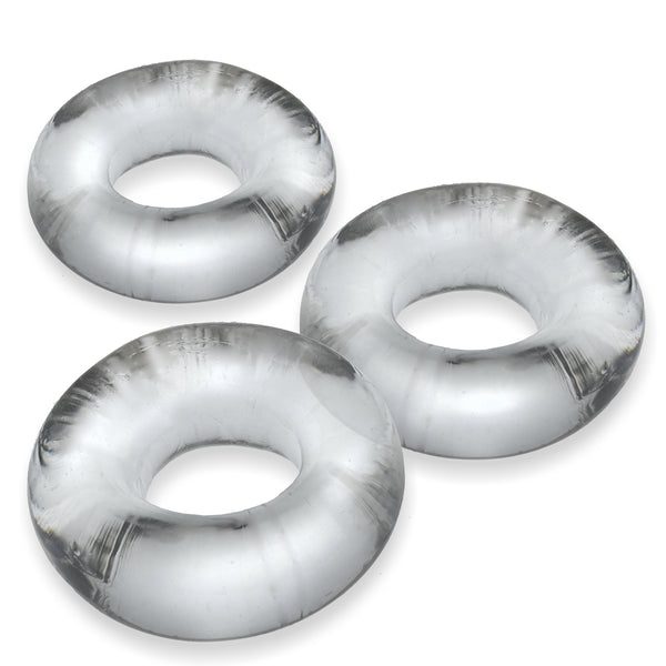 OXBALLS FAT WILLY RINGS 3-Pack Jumbo Cockrings - Clear - Extreme Toyz Singapore - https://extremetoyz.com.sg - Sex Toys and Lingerie Online Store - Bondage Gear / Vibrators / Electrosex Toys / Wireless Remote Control Vibes / Sexy Lingerie and Role Play / BDSM / Dungeon Furnitures / Dildos and Strap Ons &nbsp;/ Anal and Prostate Massagers / Anal Douche and Cleaning Aide / Delay Sprays and Gels / Lubricants and more...