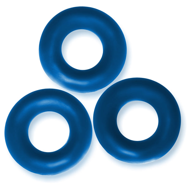 OXBALLS FAT WILLY 3-Pack Jumbo C-Rings - Space Blue - Extreme Toyz Singapore - https://extremetoyz.com.sg - Sex Toys and Lingerie Online Store - Bondage Gear / Vibrators / Electrosex Toys / Wireless Remote Control Vibes / Sexy Lingerie and Role Play / BDSM / Dungeon Furnitures / Dildos and Strap Ons &nbsp;/ Anal and Prostate Massagers / Anal Douche and Cleaning Aide / Delay Sprays and Gels / Lubricants and more...