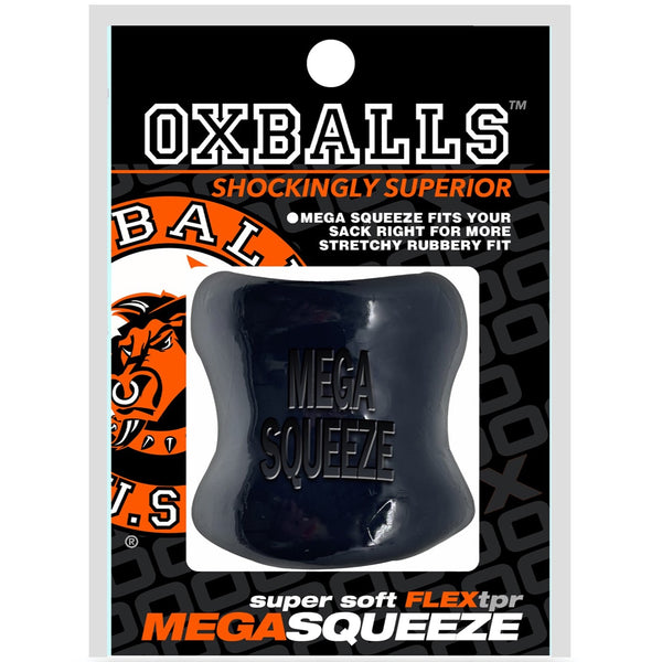 OXBALLS MEGA SQUEEZE Bigger Ball Stretcher - Black - Extreme Toyz Singapore - https://extremetoyz.com.sg - Sex Toys and Lingerie Online Store - Bondage Gear / Vibrators / Electrosex Toys / Wireless Remote Control Vibes / Sexy Lingerie and Role Play / BDSM / Dungeon Furnitures / Dildos and Strap Ons &nbsp;/ Anal and Prostate Massagers / Anal Douche and Cleaning Aide / Delay Sprays and Gels / Lubricants and more...