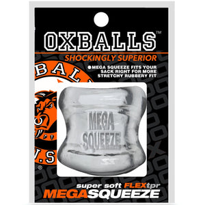 OXBALLS MEGA SQUEEZE Bigger Ball Stretcher - Clear - Extreme Toyz Singapore - https://extremetoyz.com.sg - Sex Toys and Lingerie Online Store - Bondage Gear / Vibrators / Electrosex Toys / Wireless Remote Control Vibes / Sexy Lingerie and Role Play / BDSM / Dungeon Furnitures / Dildos and Strap Ons &nbsp;/ Anal and Prostate Massagers / Anal Douche and Cleaning Aide / Delay Sprays and Gels / Lubricants and more...