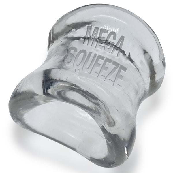 OXBALLS MEGA SQUEEZE Bigger Ball Stretcher - Clear - Extreme Toyz Singapore - https://extremetoyz.com.sg - Sex Toys and Lingerie Online Store - Bondage Gear / Vibrators / Electrosex Toys / Wireless Remote Control Vibes / Sexy Lingerie and Role Play / BDSM / Dungeon Furnitures / Dildos and Strap Ons &nbsp;/ Anal and Prostate Massagers / Anal Douche and Cleaning Aide / Delay Sprays and Gels / Lubricants and more...