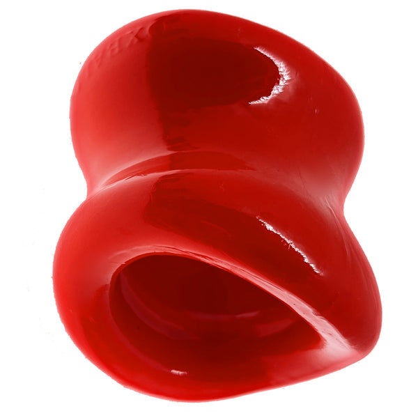 OXBALLS MEGA SQUEEZE Bigger Ball Stretcher - Red - Extreme Toyz Singapore - https://extremetoyz.com.sg - Sex Toys and Lingerie Online Store - Bondage Gear / Vibrators / Electrosex Toys / Wireless Remote Control Vibes / Sexy Lingerie and Role Play / BDSM / Dungeon Furnitures / Dildos and Strap Ons &nbsp;/ Anal and Prostate Massagers / Anal Douche and Cleaning Aide / Delay Sprays and Gels / Lubricants and more...