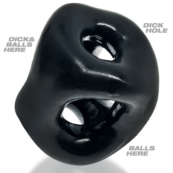 OXBALLS TRI-SPORT XL 3-Ring Cocksling - Black - Extreme Toyz Singapore - https://extremetoyz.com.sg - Sex Toys and Lingerie Online Store - Bondage Gear / Vibrators / Electrosex Toys / Wireless Remote Control Vibes / Sexy Lingerie and Role Play / BDSM / Dungeon Furnitures / Dildos and Strap Ons &nbsp;/ Anal and Prostate Massagers / Anal Douche and Cleaning Aide / Delay Sprays and Gels / Lubricants and more...