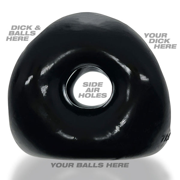 OXBALLS TRI-SPORT XL 3-Ring Cocksling - Black - Extreme Toyz Singapore - https://extremetoyz.com.sg - Sex Toys and Lingerie Online Store - Bondage Gear / Vibrators / Electrosex Toys / Wireless Remote Control Vibes / Sexy Lingerie and Role Play / BDSM / Dungeon Furnitures / Dildos and Strap Ons &nbsp;/ Anal and Prostate Massagers / Anal Douche and Cleaning Aide / Delay Sprays and Gels / Lubricants and more...