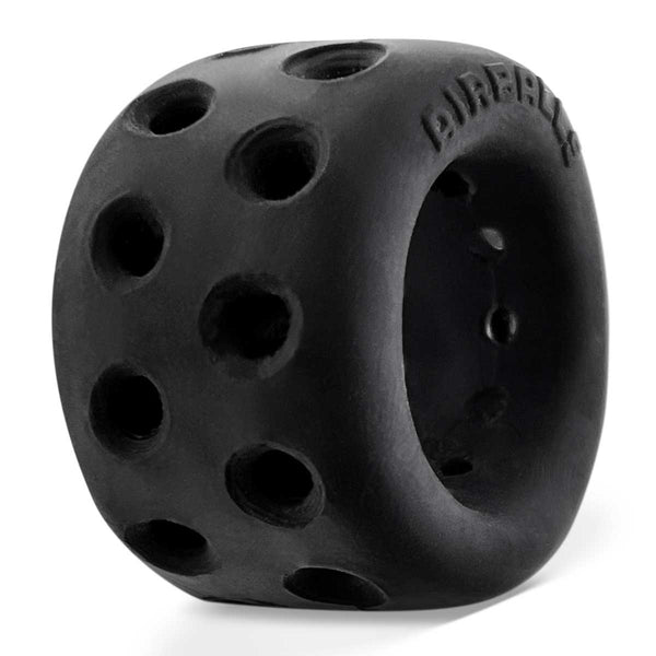 OXBALLS AIRBALLS Air-Lite Vented Ball Stretcher - Black - Extreme Toyz Singapore - https://extremetoyz.com.sg - Sex Toys and Lingerie Online Store - Bondage Gear / Vibrators / Electrosex Toys / Wireless Remote Control Vibes / Sexy Lingerie and Role Play / BDSM / Dungeon Furnitures / Dildos and Strap Ons &nbsp;/ Anal and Prostate Massagers / Anal Douche and Cleaning Aide / Delay Sprays and Gels / Lubricants and more...