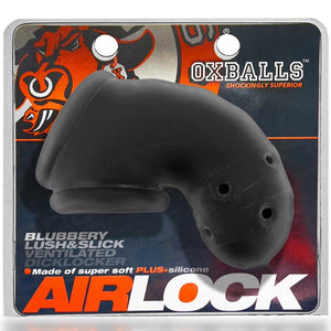 OXBALLS AIRLOCK Air-Lite Vented Chasity - Black Ice - Extreme Toyz Singapore - https://extremetoyz.com.sg - Sex Toys and Lingerie Online Store - Bondage Gear / Vibrators / Electrosex Toys / Wireless Remote Control Vibes / Sexy Lingerie and Role Play / BDSM / Dungeon Furnitures / Dildos and Strap Ons &nbsp;/ Anal and Prostate Massagers / Anal Douche and Cleaning Aide / Delay Sprays and Gels / Lubricants and more...