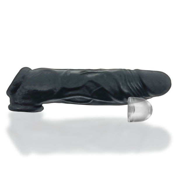 OXBALLS DICKER Ultra-Slim Cocksheath With Adjustable Fit - Black - Extreme Toyz Singapore - https://extremetoyz.com.sg - Sex Toys and Lingerie Online Store - Bondage Gear / Vibrators / Electrosex Toys / Wireless Remote Control Vibes / Sexy Lingerie and Role Play / BDSM / Dungeon Furnitures / Dildos and Strap Ons &nbsp;/ Anal and Prostate Massagers / Anal Douche and Cleaning Aide / Delay Sprays and Gels / Lubricants and more...