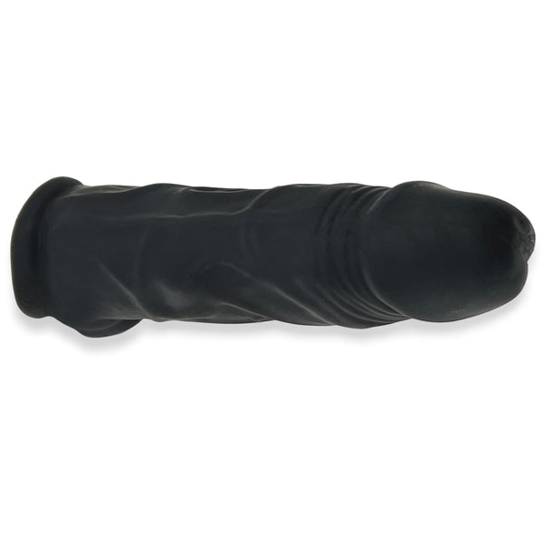 OXBALLS DICKER Ultra-Slim Cocksheath With Adjustable Fit - Black - Extreme Toyz Singapore - https://extremetoyz.com.sg - Sex Toys and Lingerie Online Store - Bondage Gear / Vibrators / Electrosex Toys / Wireless Remote Control Vibes / Sexy Lingerie and Role Play / BDSM / Dungeon Furnitures / Dildos and Strap Ons &nbsp;/ Anal and Prostate Massagers / Anal Douche and Cleaning Aide / Delay Sprays and Gels / Lubricants and more...