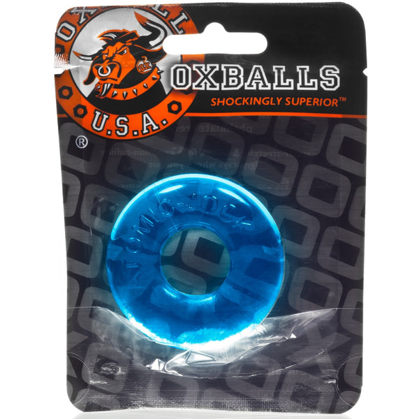 OXBALLS DO-NUT-2 Fatty Cockring- Ice Blue - Extreme Toyz Singapore - https://extremetoyz.com.sg - Sex Toys and Lingerie Online Store - Bondage Gear / Vibrators / Electrosex Toys / Wireless Remote Control Vibes / Sexy Lingerie and Role Play / BDSM / Dungeon Furnitures / Dildos and Strap Ons &nbsp;/ Anal and Prostate Massagers / Anal Douche and Cleaning Aide / Delay Sprays and Gels / Lubricants and more...