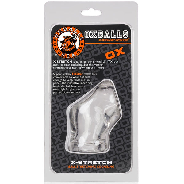 X-STRETCH flexTPR™ Ballstretching Cocksling - Clear
