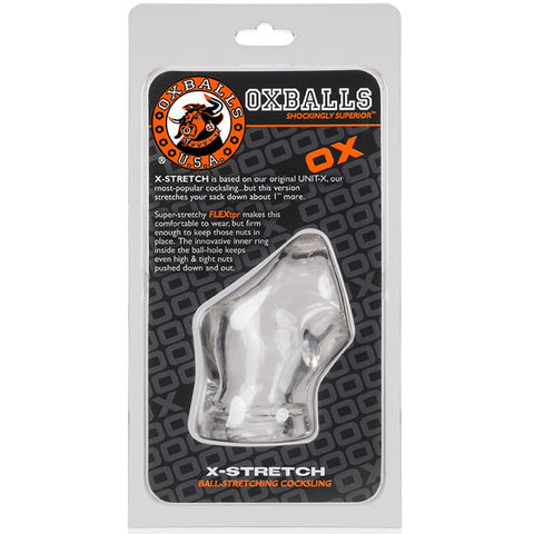 X-STRETCH flexTPR™ Ballstretching Cocksling - Clear