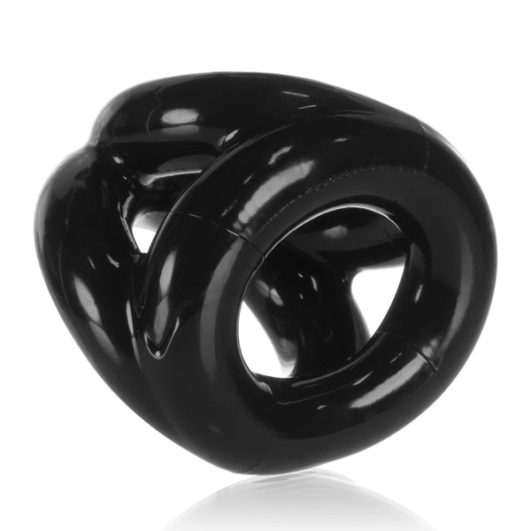 OXBALLS TRI-SPORT 3-Ring Cocksling - Black - Extreme Toyz Singapore - https://extremetoyz.com.sg - Sex Toys and Lingerie Online Store - Bondage Gear / Vibrators / Electrosex Toys / Wireless Remote Control Vibes / Sexy Lingerie and Role Play / BDSM / Dungeon Furnitures / Dildos and Strap Ons &nbsp;/ Anal and Prostate Massagers / Anal Douche and Cleaning Aide / Delay Sprays and Gels / Lubricants and more...