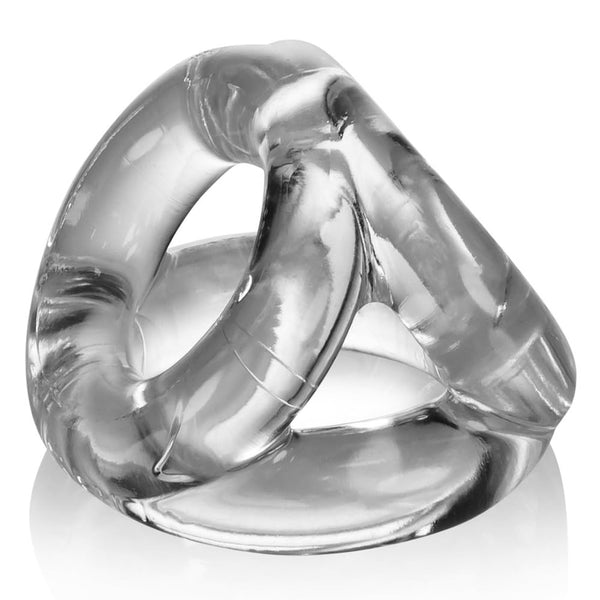 OXBALLS TRI-SPORT 3-Ring Cocksling - Clear - Extreme Toyz Singapore - https://extremetoyz.com.sg - Sex Toys and Lingerie Online Store - Bondage Gear / Vibrators / Electrosex Toys / Wireless Remote Control Vibes / Sexy Lingerie and Role Play / BDSM / Dungeon Furnitures / Dildos and Strap Ons &nbsp;/ Anal and Prostate Massagers / Anal Douche and Cleaning Aide / Delay Sprays and Gels / Lubricants and more...