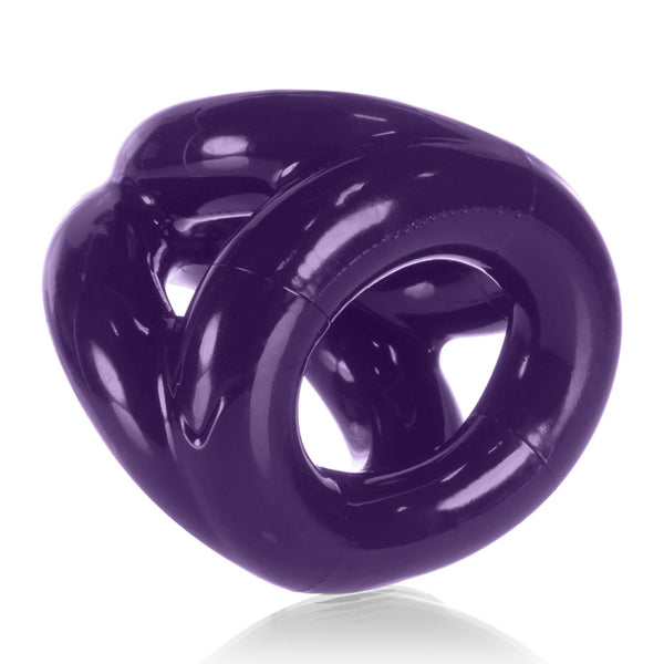 OXBALLS TRI-SPORT 3-Ring Cocksling - Eggplant - Extreme Toyz Singapore - https://extremetoyz.com.sg - Sex Toys and Lingerie Online Store - Bondage Gear / Vibrators / Electrosex Toys / Wireless Remote Control Vibes / Sexy Lingerie and Role Play / BDSM / Dungeon Furnitures / Dildos and Strap Ons &nbsp;/ Anal and Prostate Massagers / Anal Douche and Cleaning Aide / Delay Sprays and Gels / Lubricants and more...