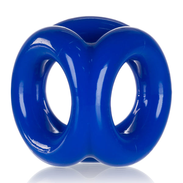 OXBALLS TRI-SPORT 3-Ring Cocksling - Blue - Extreme Toyz Singapore - https://extremetoyz.com.sg - Sex Toys and Lingerie Online Store - Bondage Gear / Vibrators / Electrosex Toys / Wireless Remote Control Vibes / Sexy Lingerie and Role Play / BDSM / Dungeon Furnitures / Dildos and Strap Ons &nbsp;/ Anal and Prostate Massagers / Anal Douche and Cleaning Aide / Delay Sprays and Gels / Lubricants and more...