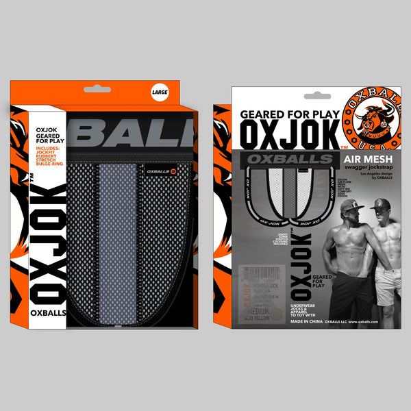 OXJOK by OXBALLS AIRMESH Swagger Jock Strap - Black - Extreme Toyz Singapore - https://extremetoyz.com.sg - Sex Toys and Lingerie Online Store - Bondage Gear / Vibrators / Electrosex Toys / Wireless Remote Control Vibes / Sexy Lingerie and Role Play / BDSM / Dungeon Furnitures / Dildos and Strap Ons &nbsp;/ Anal and Prostate Massagers / Anal Douche and Cleaning Aide / Delay Sprays and Gels / Lubricants and more...