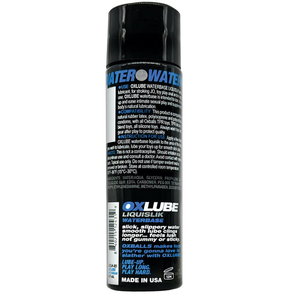 OXLUBE Liquislik Waterbase Lubricant 4.4 oz. - Extreme Toyz Singapore - https://extremetoyz.com.sg - Sex Toys and Lingerie Online Store - Bondage Gear / Vibrators / Electrosex Toys / Wireless Remote Control Vibes / Sexy Lingerie and Role Play / BDSM / Dungeon Furnitures / Dildos and Strap Ons &nbsp;/ Anal and Prostate Massagers / Anal Douche and Cleaning Aide / Delay Sprays and Gels / Lubricants and more...