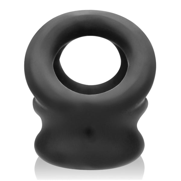 OXBALLS TRI-SQUEEZE 3-Ring Ballstretching Sling - Black - Extreme Toyz Singapore - https://extremetoyz.com.sg - Sex Toys and Lingerie Online Store - Bondage Gear / Vibrators / Electrosex Toys / Wireless Remote Control Vibes / Sexy Lingerie and Role Play / BDSM / Dungeon Furnitures / Dildos and Strap Ons &nbsp;/ Anal and Prostate Massagers / Anal Douche and Cleaning Aide / Delay Sprays and Gels / Lubricants and more...