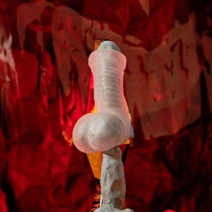 OXBALLS SACKJACK Dick + Ballsack Wearable JO Stroker - Clear Frost - Extreme Toyz Singapore - https://extremetoyz.com.sg - Sex Toys and Lingerie Online Store - Bondage Gear / Vibrators / Electrosex Toys / Wireless Remote Control Vibes / Sexy Lingerie and Role Play / BDSM / Dungeon Furnitures / Dildos and Strap Ons &nbsp;/ Anal and Prostate Massagers / Anal Douche and Cleaning Aide / Delay Sprays and Gels / Lubricants and more...