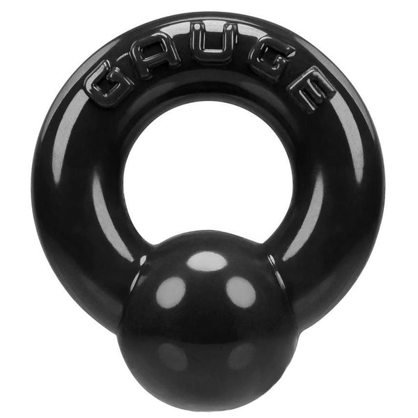 OXBALLS GAUGE Super Flex Cockring - Black - Extreme Toyz Singapore - https://extremetoyz.com.sg - Sex Toys and Lingerie Online Store - Bondage Gear / Vibrators / Electrosex Toys / Wireless Remote Control Vibes / Sexy Lingerie and Role Play / BDSM / Dungeon Furnitures / Dildos and Strap Ons &nbsp;/ Anal and Prostate Massagers / Anal Douche and Cleaning Aide / Delay Sprays and Gels / Lubricants and more...