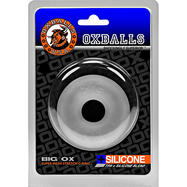 OXBALLS BIG OX Super Mega Stretch Silicone Cock Ring - Cool Ice - Extreme Toyz Singapore - https://extremetoyz.com.sg - Sex Toys and Lingerie Online Store - Bondage Gear / Vibrators / Electrosex Toys / Wireless Remote Control Vibes / Sexy Lingerie and Role Play / BDSM / Dungeon Furnitures / Dildos and Strap Ons &nbsp;/ Anal and Prostate Massagers / Anal Douche and Cleaning Aide / Delay Sprays and Gels / Lubricants and more...