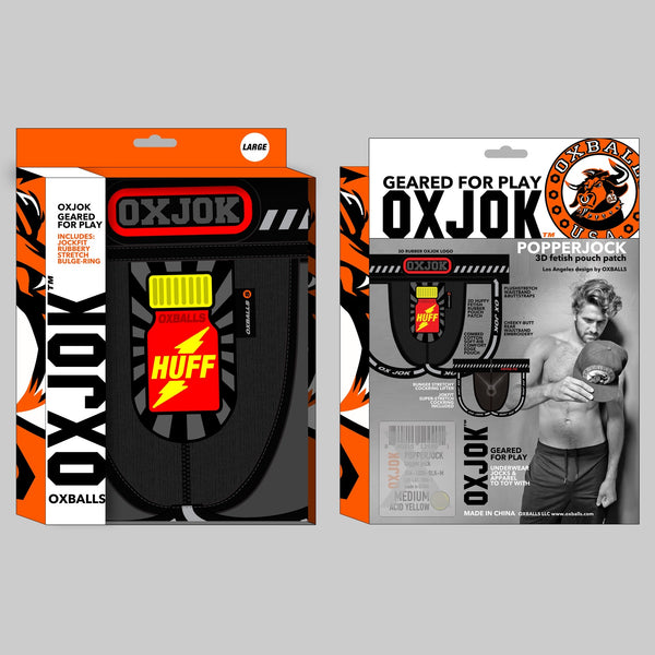 OXJOK by OXBALLS POPPERJOCK 3D Fetish Pouch Jock Strap - Extreme Toyz Singapore - https://extremetoyz.com.sg - Sex Toys and Lingerie Online Store - Bondage Gear / Vibrators / Electrosex Toys / Wireless Remote Control Vibes / Sexy Lingerie and Role Play / BDSM / Dungeon Furnitures / Dildos and Strap Ons &nbsp;/ Anal and Prostate Massagers / Anal Douche and Cleaning Aide / Delay Sprays and Gels / Lubricants and more...