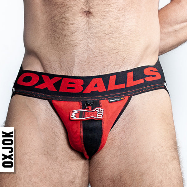 OXJOK by OXBALLS FISTERJOCK 3D 3d Rubber Patch Jock Strap - Extreme Toyz Singapore - https://extremetoyz.com.sg - Sex Toys and Lingerie Online Store - Bondage Gear / Vibrators / Electrosex Toys / Wireless Remote Control Vibes / Sexy Lingerie and Role Play / BDSM / Dungeon Furnitures / Dildos and Strap Ons &nbsp;/ Anal and Prostate Massagers / Anal Douche and Cleaning Aide / Delay Sprays and Gels / Lubricants and more...