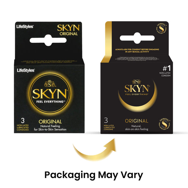 Original Natural Skin-On-Skin Feeling Condoms - 3 Pack