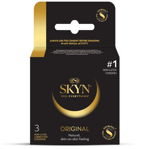 Original Natural Skin-On-Skin Feeling Condoms - 3 Pack